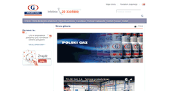 Desktop Screenshot of polskigaz.pl